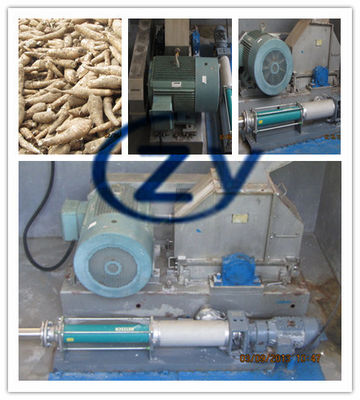 Φρέσκο συντετριμμένο τμήμα Rasper μηχανών αμύλου πατατών από το στροφέα υψηλής ταχύτητας