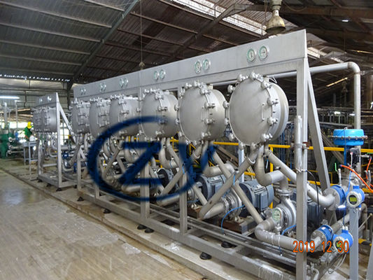 ZY   Υδροκυκλώνας που χρησιμοποιείται για το τμήμα καθαρισμού αμύλου εργοστασίου αμύλου μανιόκων