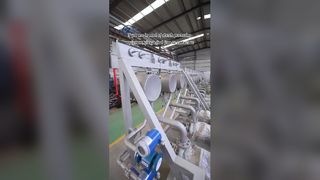 βιομηχανικός πολυκυκλωνικός διαχωριστής αμύλου