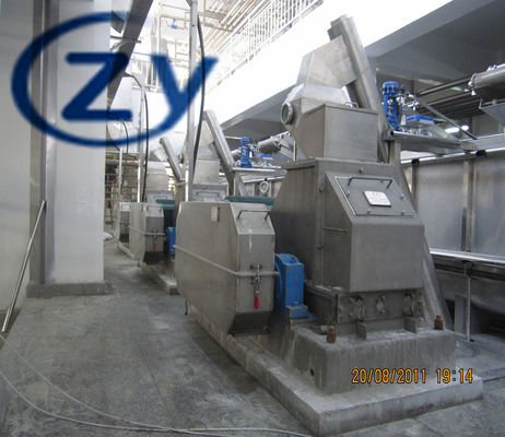 Φαρμακευτική βιομηχανία Μηχανή αμύλου πατάτας Μεγάλη παραγωγική ικανότητα