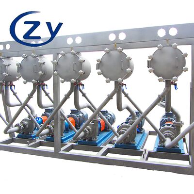 Πολυκυκλώνας τροφίμων για πλύση και συγκέντρωση άμυλου υψηλής καθαρότητας