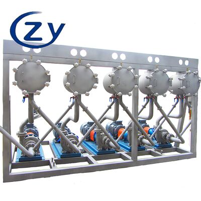 Σύστημα Πολυκυκλωνικών Συσκευών Υψηλής Απόδοσης για Απομάκρυνση Άμμου και Καθαρισμό σε Γραμμές Επεξεργασίας Κόνδυλων