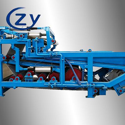 Υψηλής απόδοσης φίλτρο αφυδάτωσης ζώνης για την αποβλήτωση των ινών κασσάβης από κολοκύθους