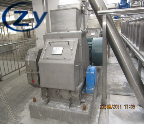 Θραυστήρας εργοστασίου επεξεργασίας αμύλου ταπιόκας από την υψηλή λεπίδα πριονιών διάρκειας ακαμψίας