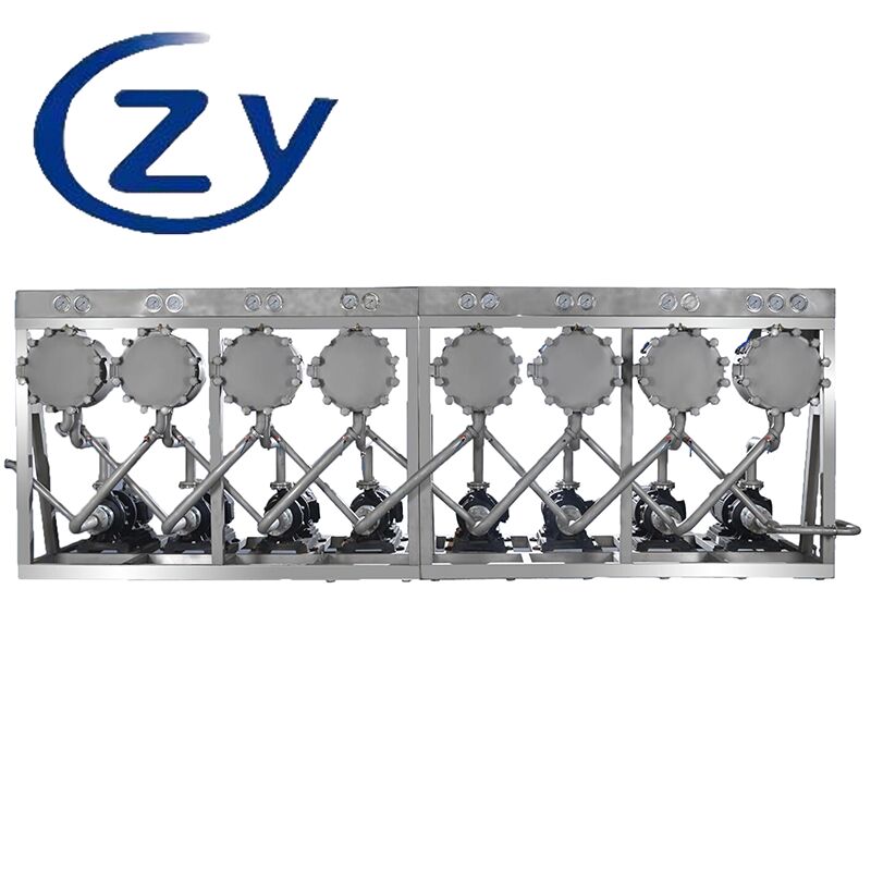 Μηχανή διύλισης άμυλου διαχωρισμού υψηλής ακρίβειας Σταθμός υδροκυκλώνων για μηχανή επεξεργασίας άμυλου κασσάβης