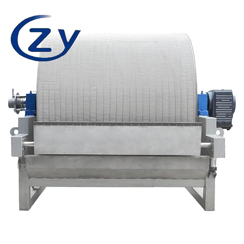Large-Volume Rotary Vacuum Drum Filter - High-Purity Potato Starch Slurry Dewatering Machine for Large-Scale Food Processing