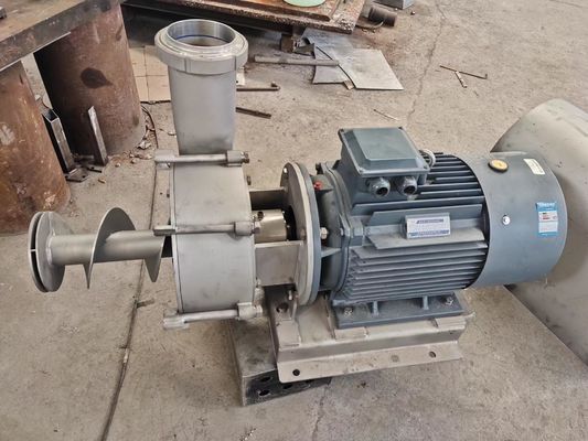 15kw κοντή αντλία Τύπου βιδών για την ίνα Sluryy μανιόκων μεταφορών