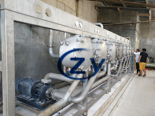 12Be το πλυντήριο Multicyclone πηλού αμύλου υιοθετεί το αντίθετο τρέχον σύστημα