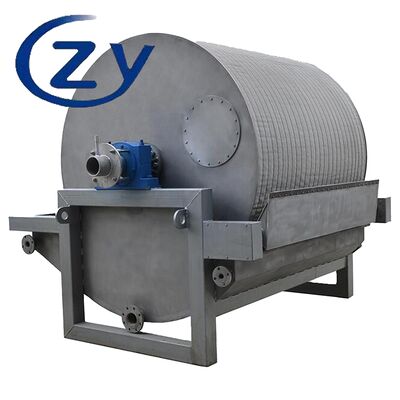 Efficient Cassava Potato Starch Dewatering Equipment Rotary Drum Vacuum Filter Tapioca Dehydrator