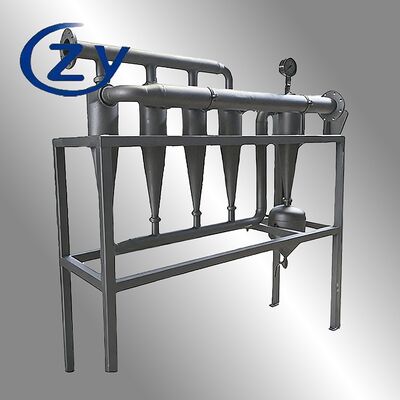 Εξοπλισμός διαχωρισμού του άμυλου κασσάφης από το άμυλο του κασσάφους Κεντριφογενής κυκλώνας Desander Ειδικός για τον καθαρισμό λιπασμάτων από άμυλο των κολοκυθίων