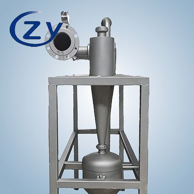 SS304 Υλικό αμυλούχου Desander με τεχνολογία φυγόκεντρου διαχωρισμού και χωρίς κινούμενα μέρη για αποτελεσματική αμμοδιήγηση