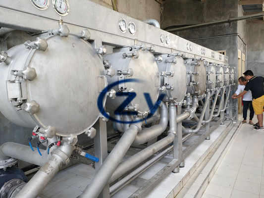 Επεξεργασία μανιόκων φίλτρων διαχωριστών άμμου υδροκυκλώνων αμύλου ανοξείδωτου