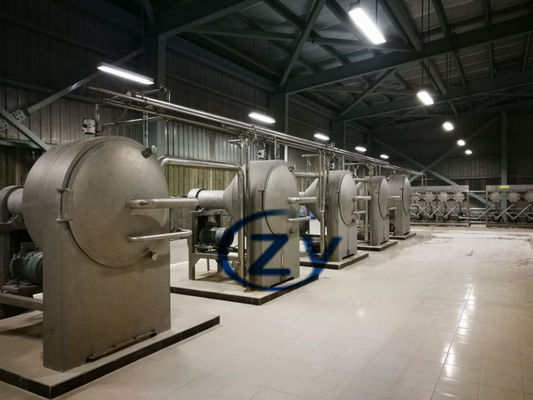 κόσκινα εξαγωγής αμύλου μανιόκων 45kw 15t/H SS304