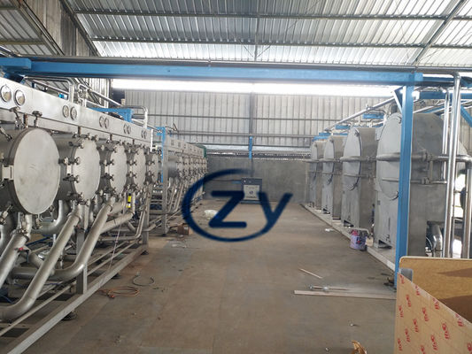 Μηχανή αμύλου ταπιόκας χωρισμού 20t/H 37kw σκουριάς