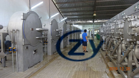 CS1200 φυγοκεντρικό άμυλο μανιόκων κόσκινων 30kw που κατασκευάζει τη μηχανή